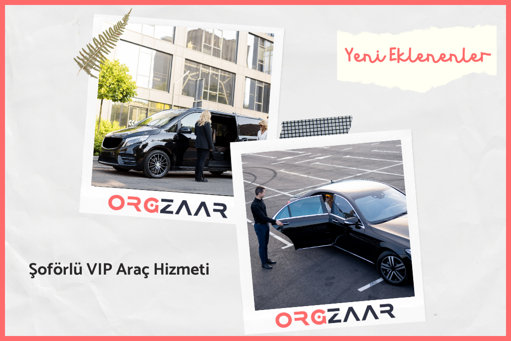 Şoförlü VIP Araç Hizmeti